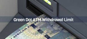 Is Green Dot ATM Withdrawal Limit Set At $500 Per .